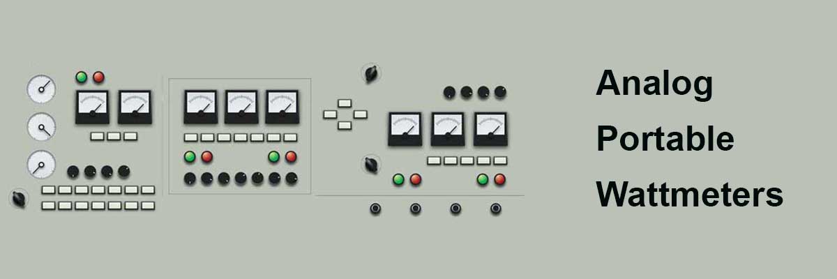 Analog Portable Wattmeters